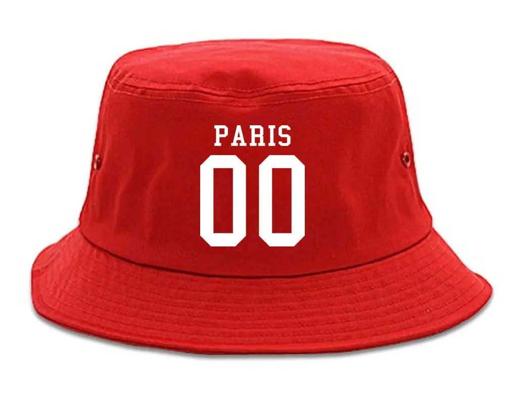 Paris Team 00 Jersey Bucket Hat