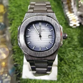 Patek Philippe Geneve Grey Date Watch