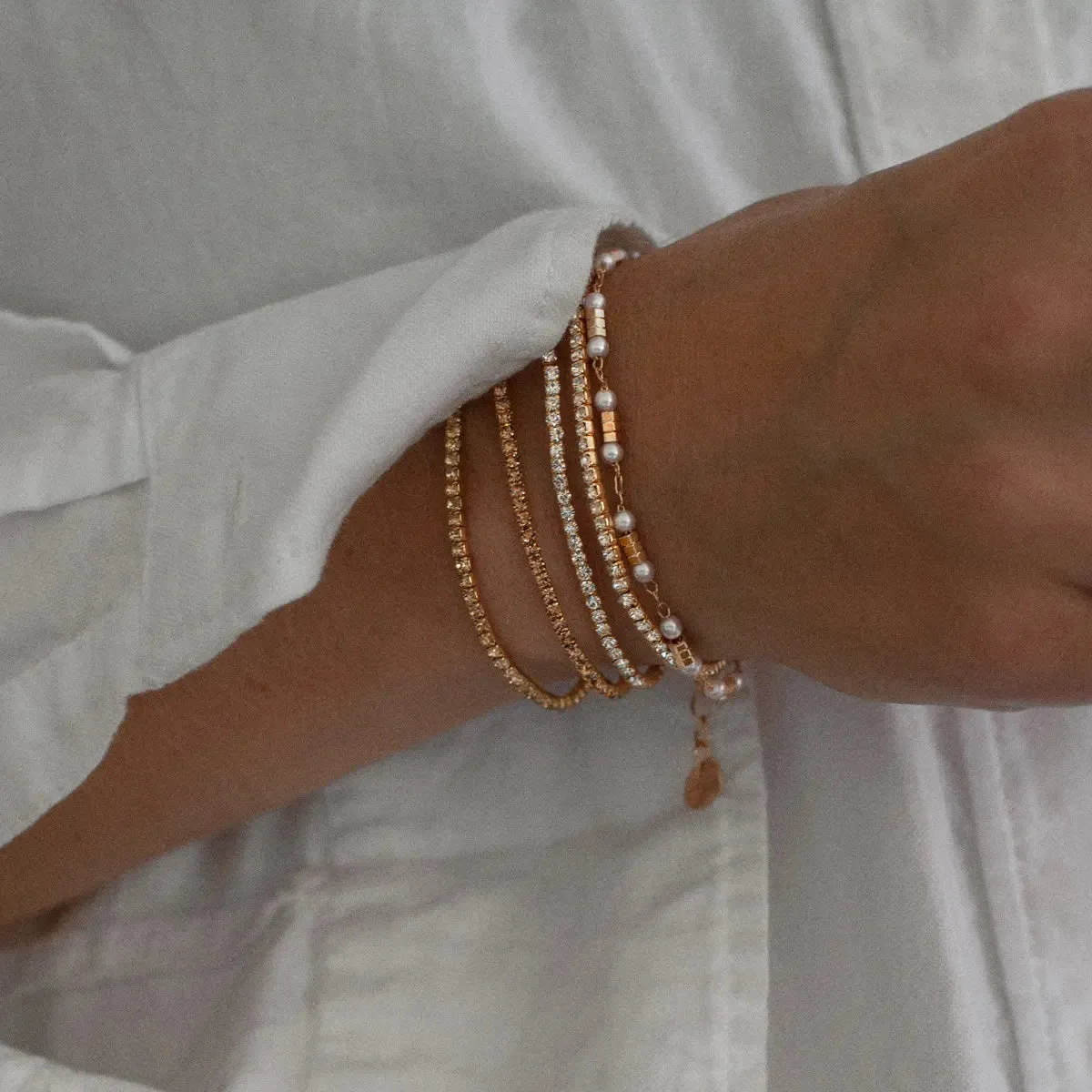 Pearl Chain Bracelet