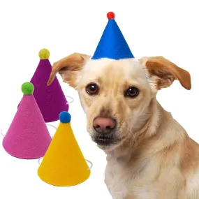 Pet Hat - Pawty Hat (Assorted Colors) by Modernbeast