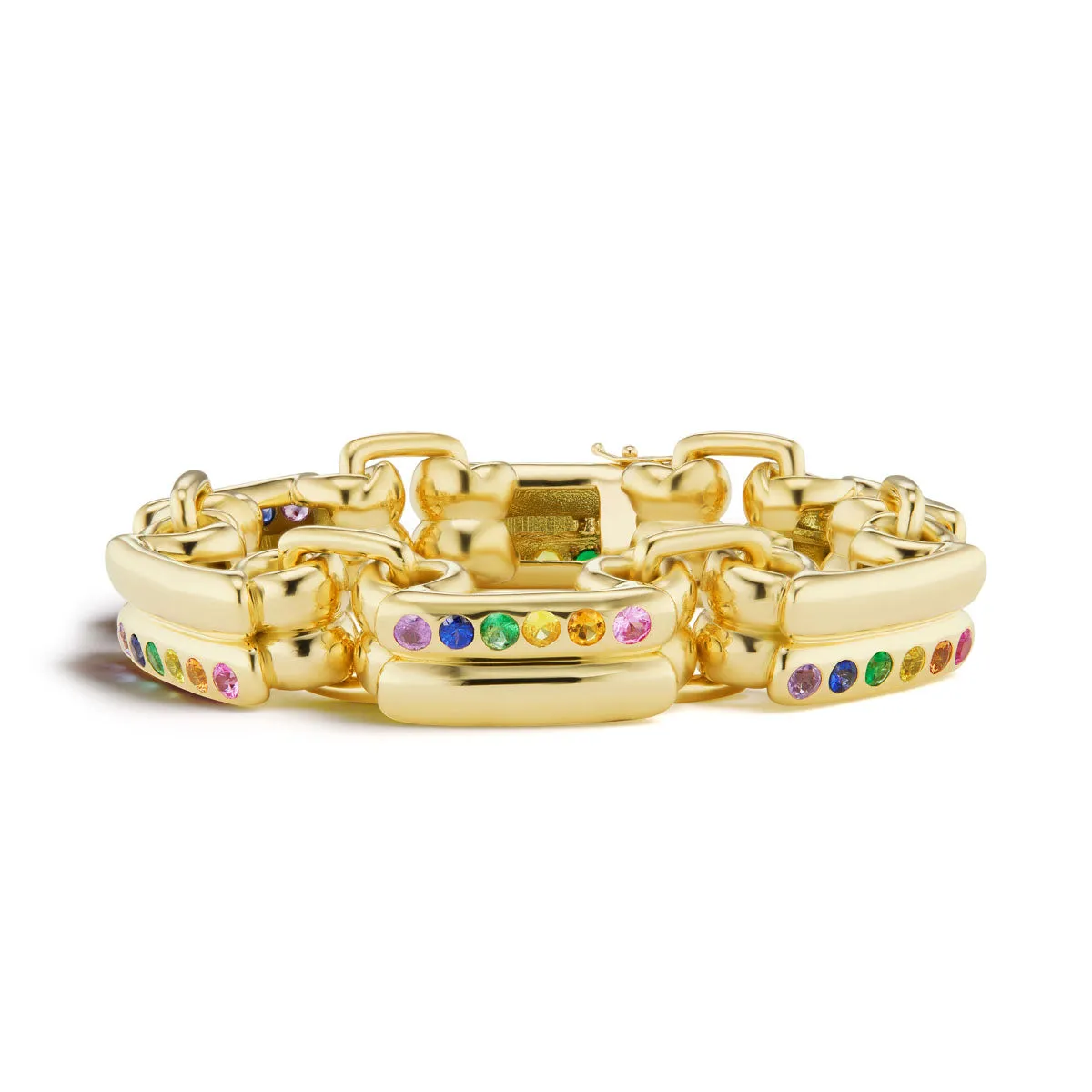 Rainbow Link Bracelet