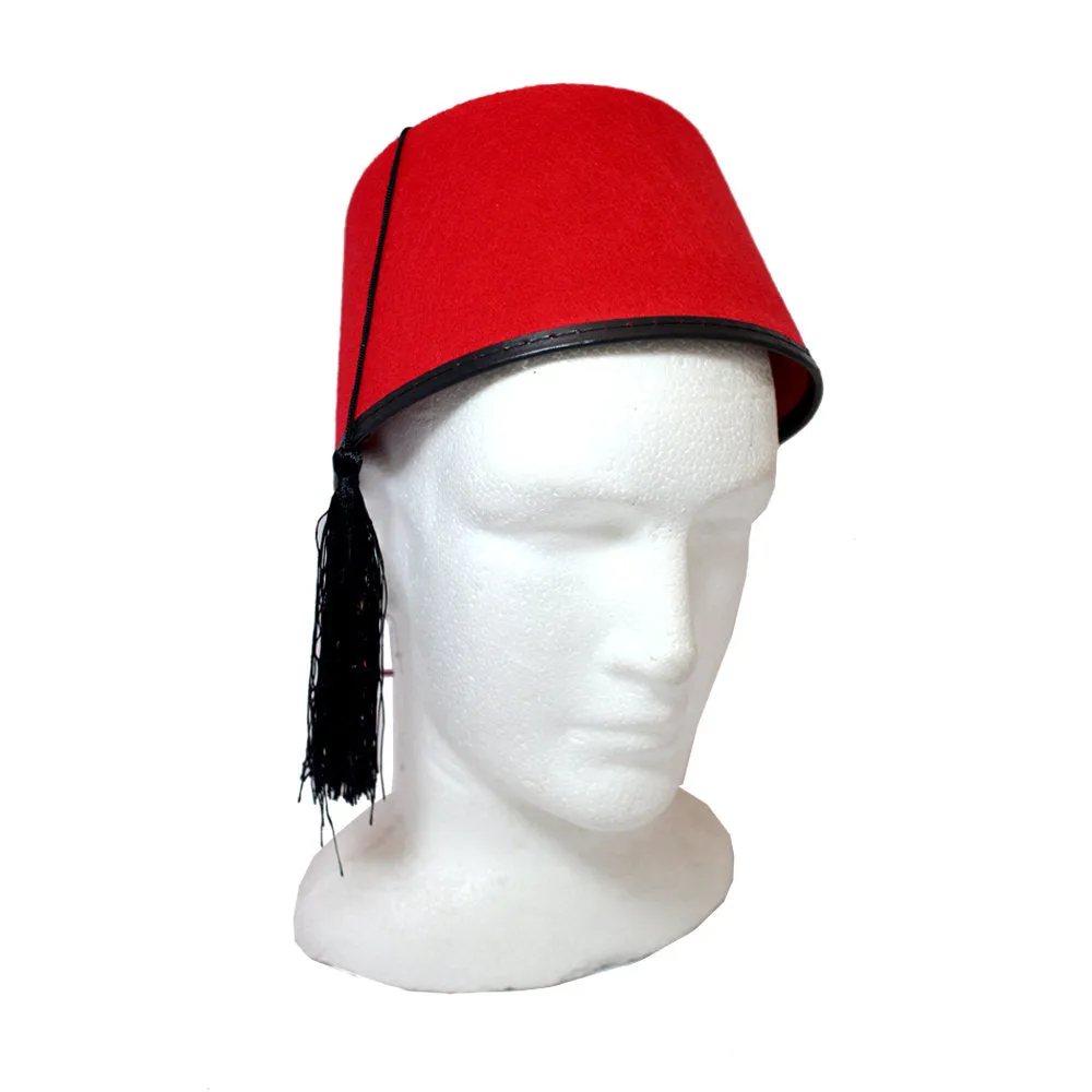 Red Fez Hat