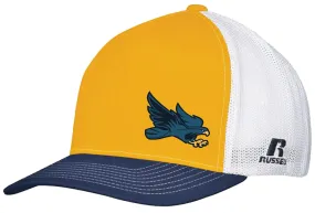 Russell Youth Flexfit Twill Mesh Cap - Flying Hawk Design