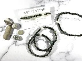 Serpentine Crystal - Mini Bracelet