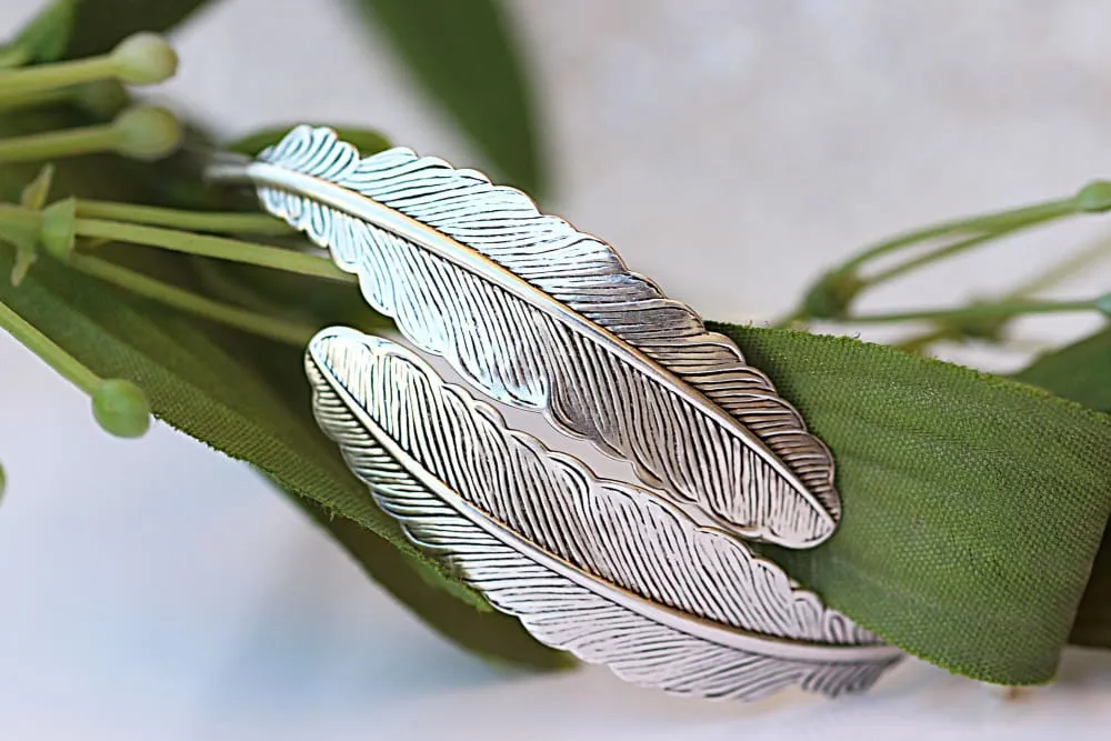 Silver Leaf Bracelet