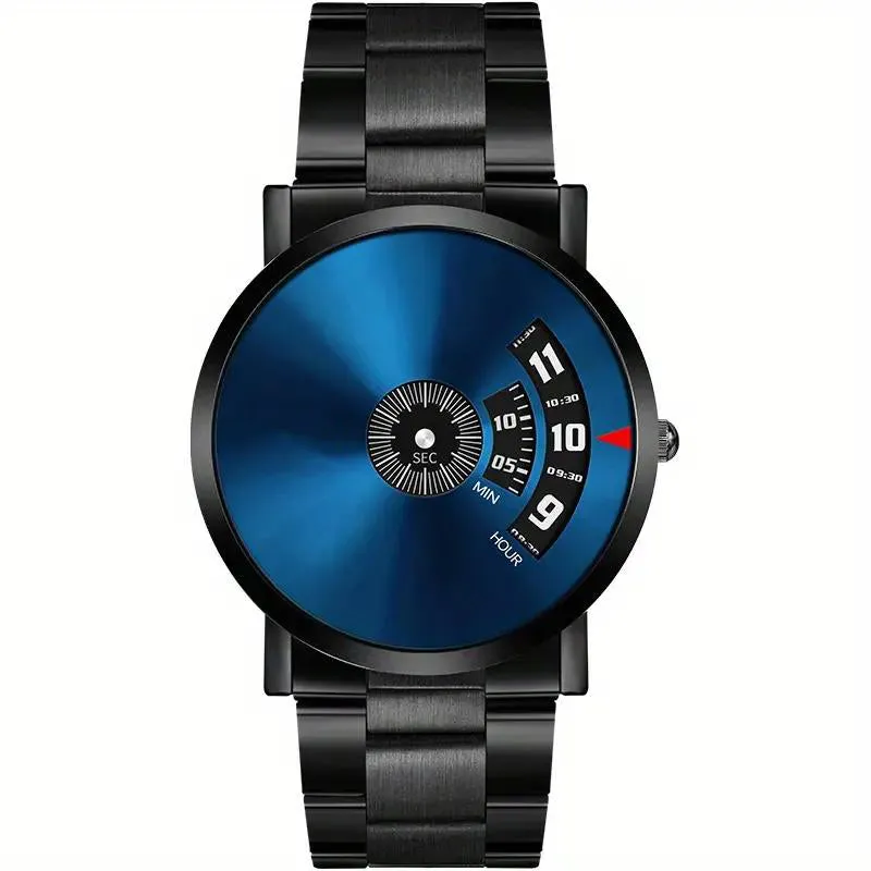 Stylish & Unique Metal Non Pointer Creative Wrist Watches S4487958