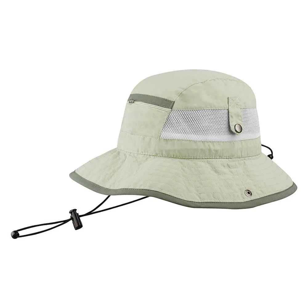 Taslon UV Bucket Hat with Zipper Pocket