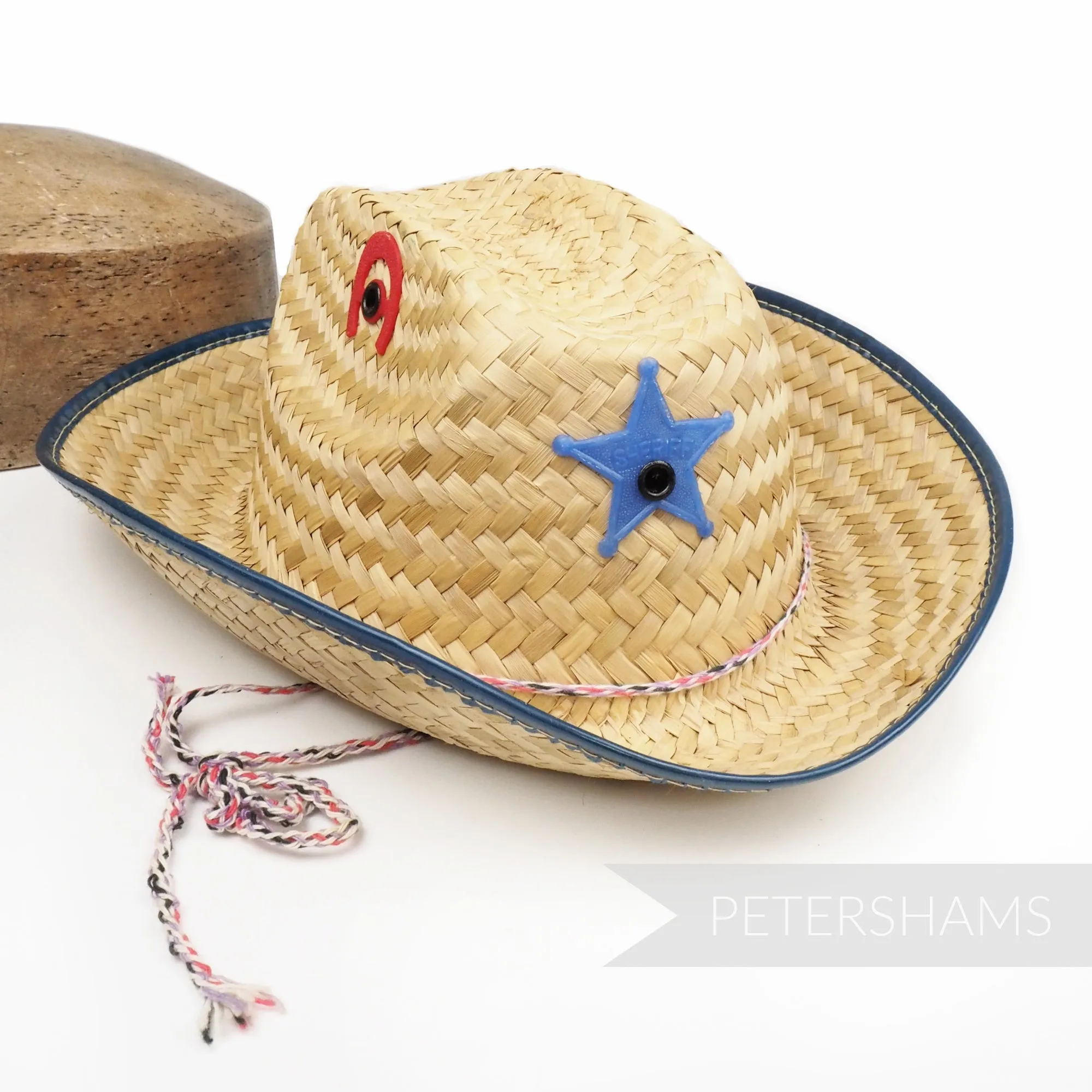 Vintage 1950's/60's Child Size Cowboy Hat - Sheriff