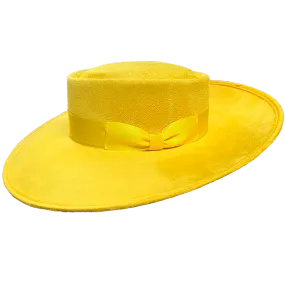 Whittier Zoot Suit Tando Hat - YELLOW